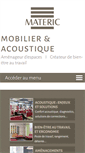 Mobile Screenshot of materic.fr